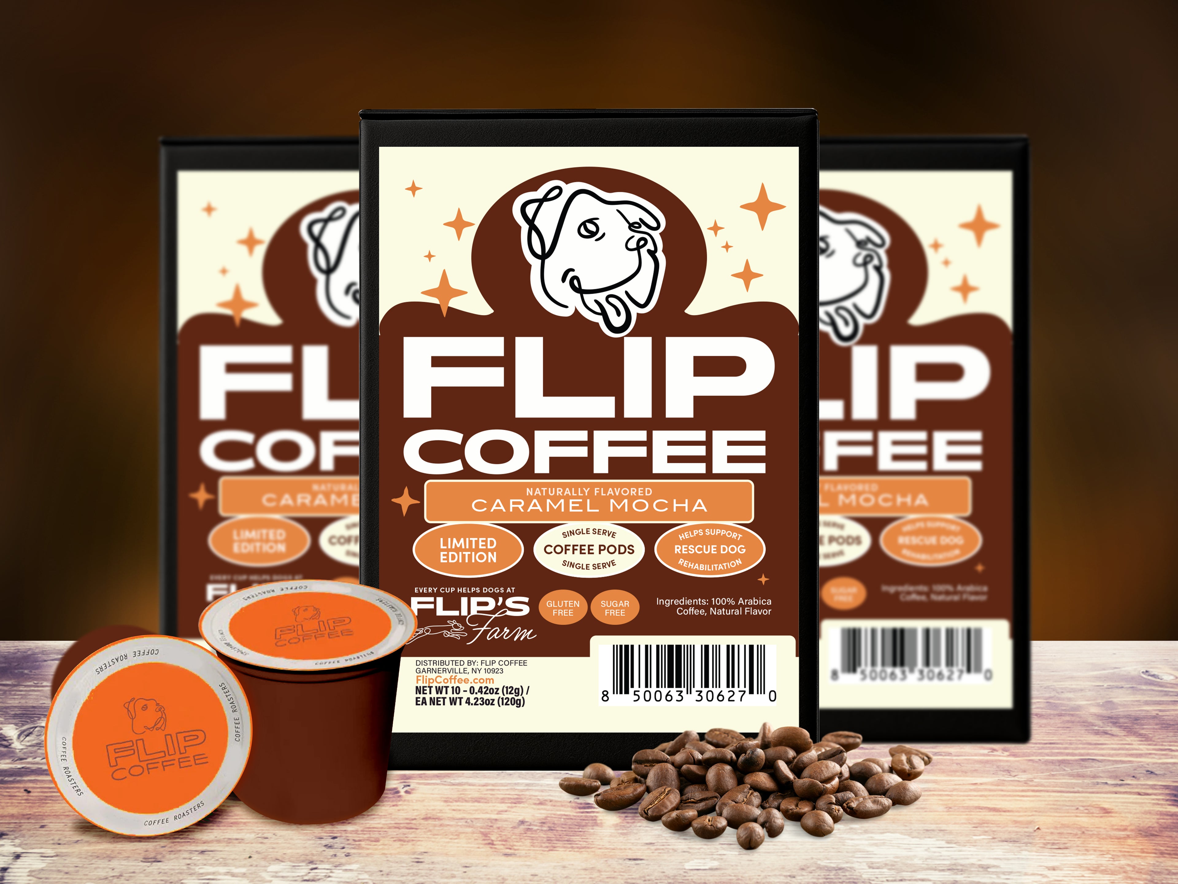 Caramel Mocha Single Serve Coffee Pods (Keurig compatible)