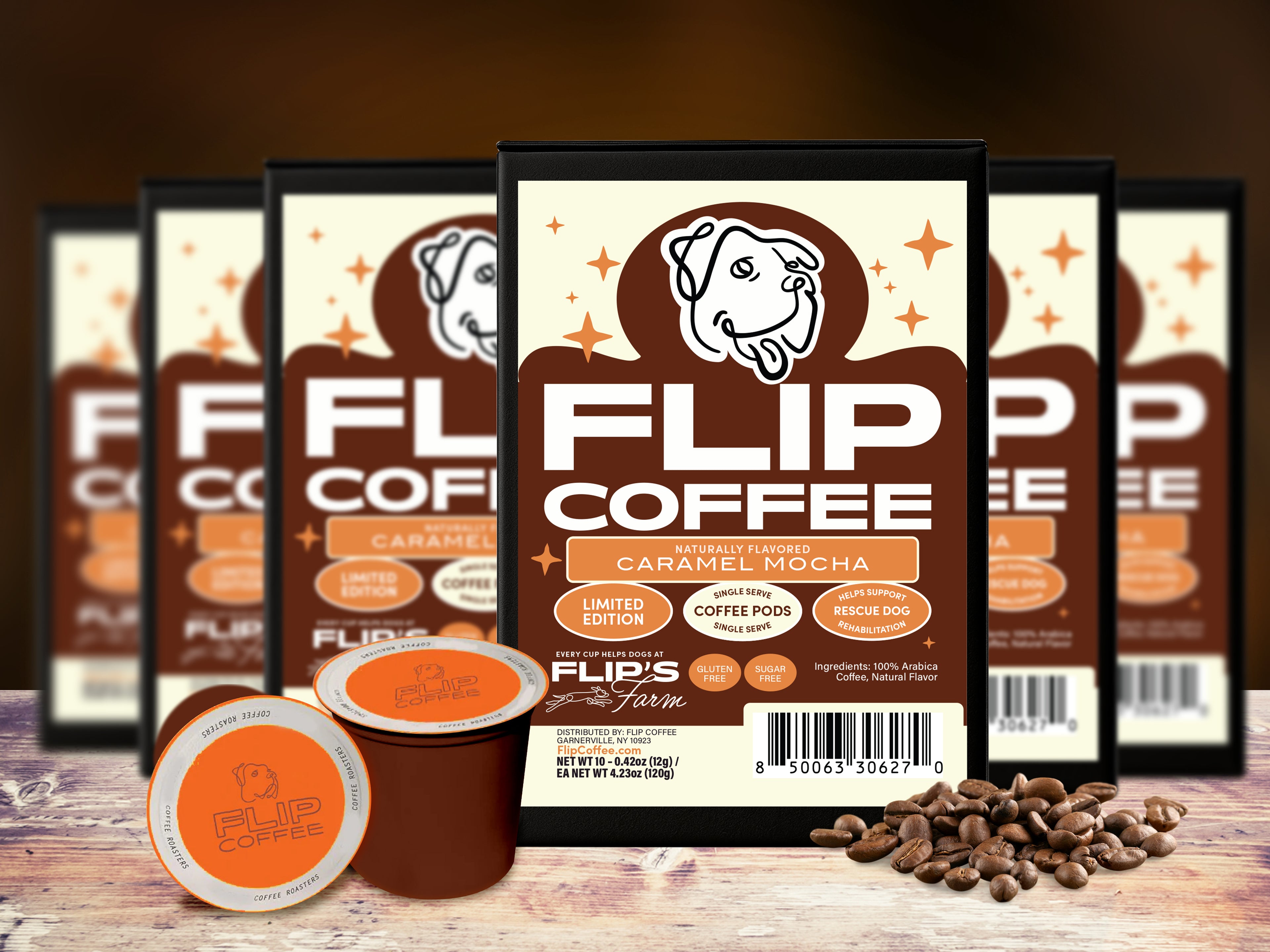 Caramel Mocha Single Serve Coffee Pods (Keurig compatible)