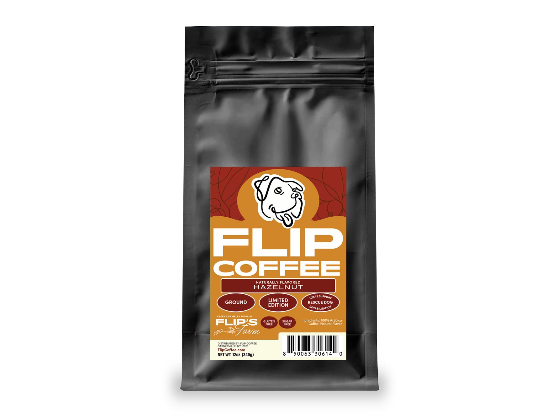 Hazelnut - Ground 12oz Coffee Bag