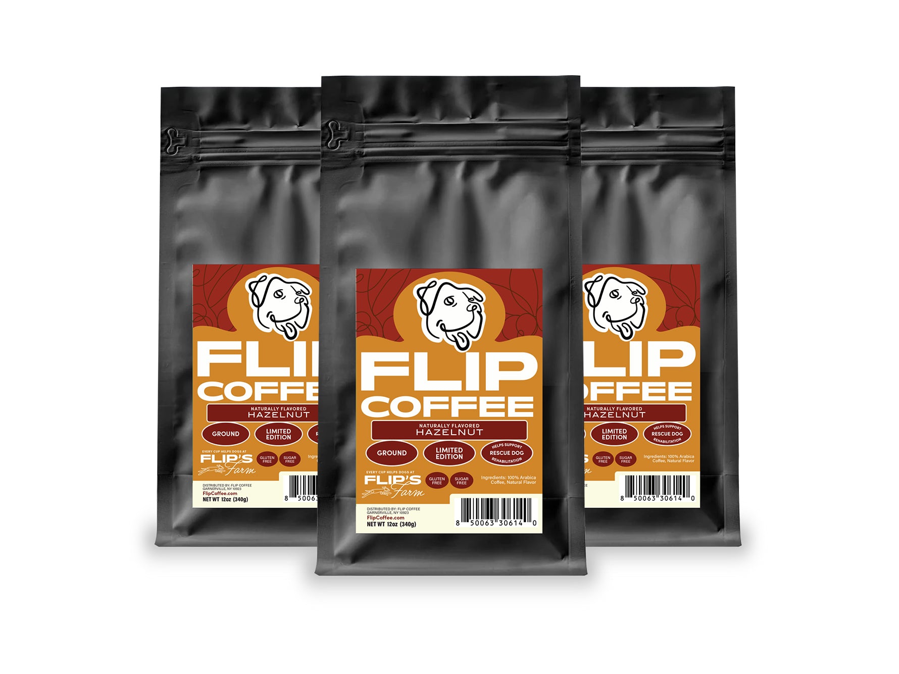 Hazelnut - Ground 12oz Coffee Bag