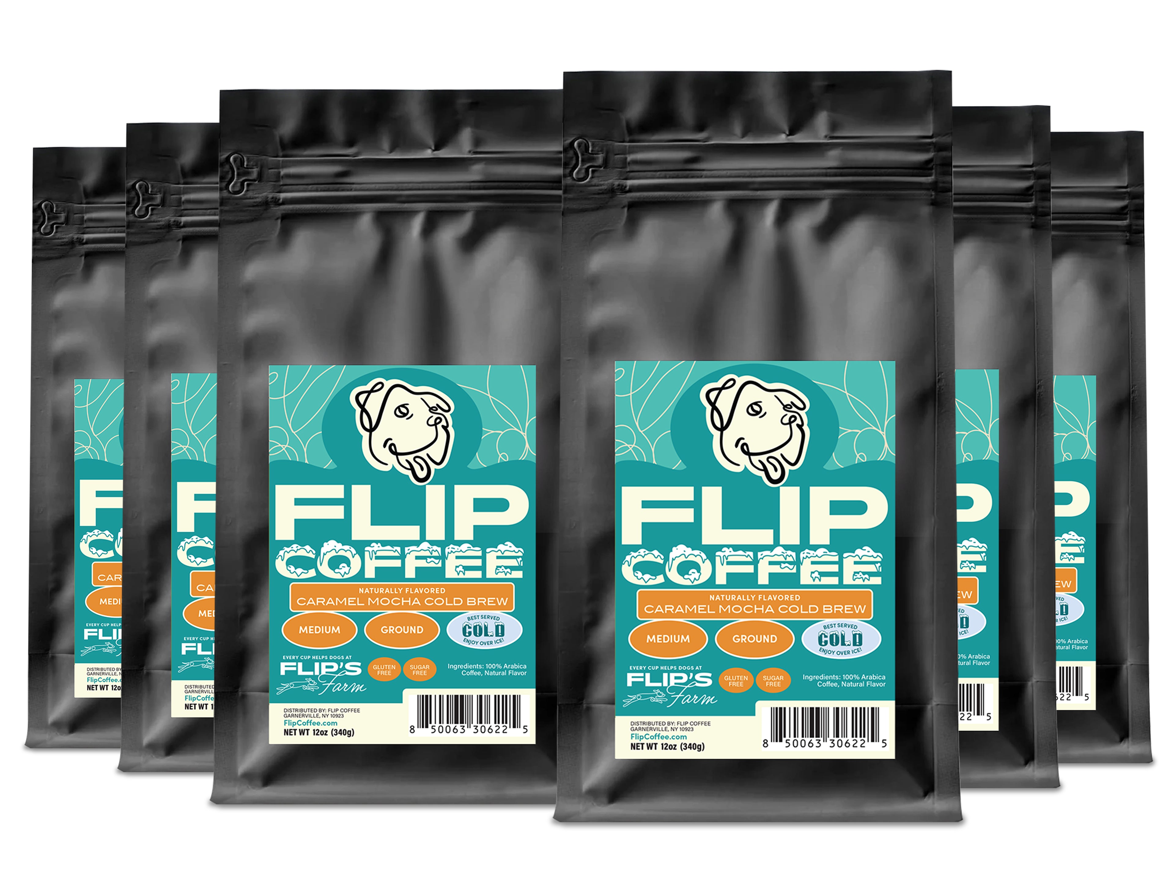 Caramel Mocha Cold Brew - Ground 12oz Coffee Bag