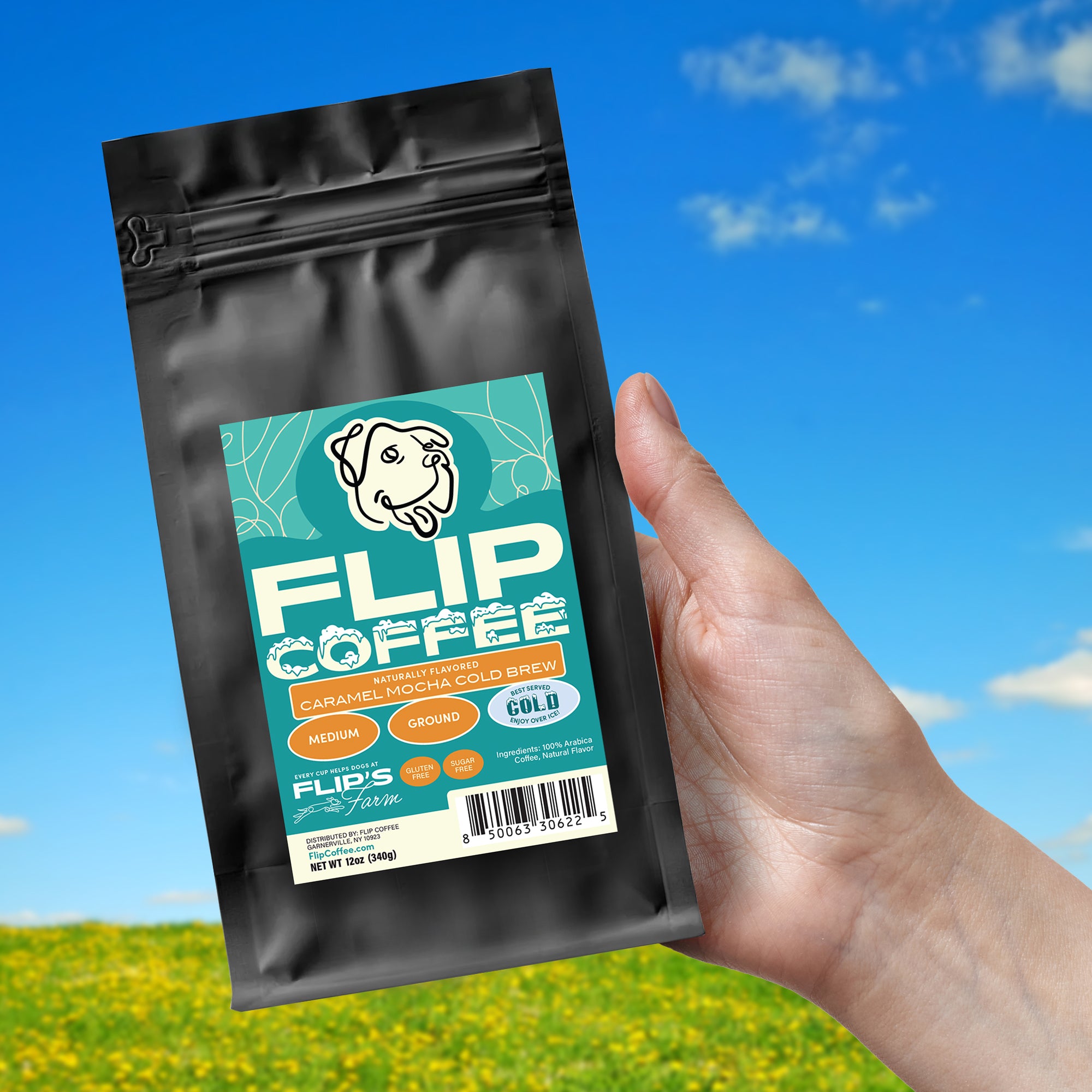Caramel Mocha Cold Brew - Ground 12oz Coffee Bag