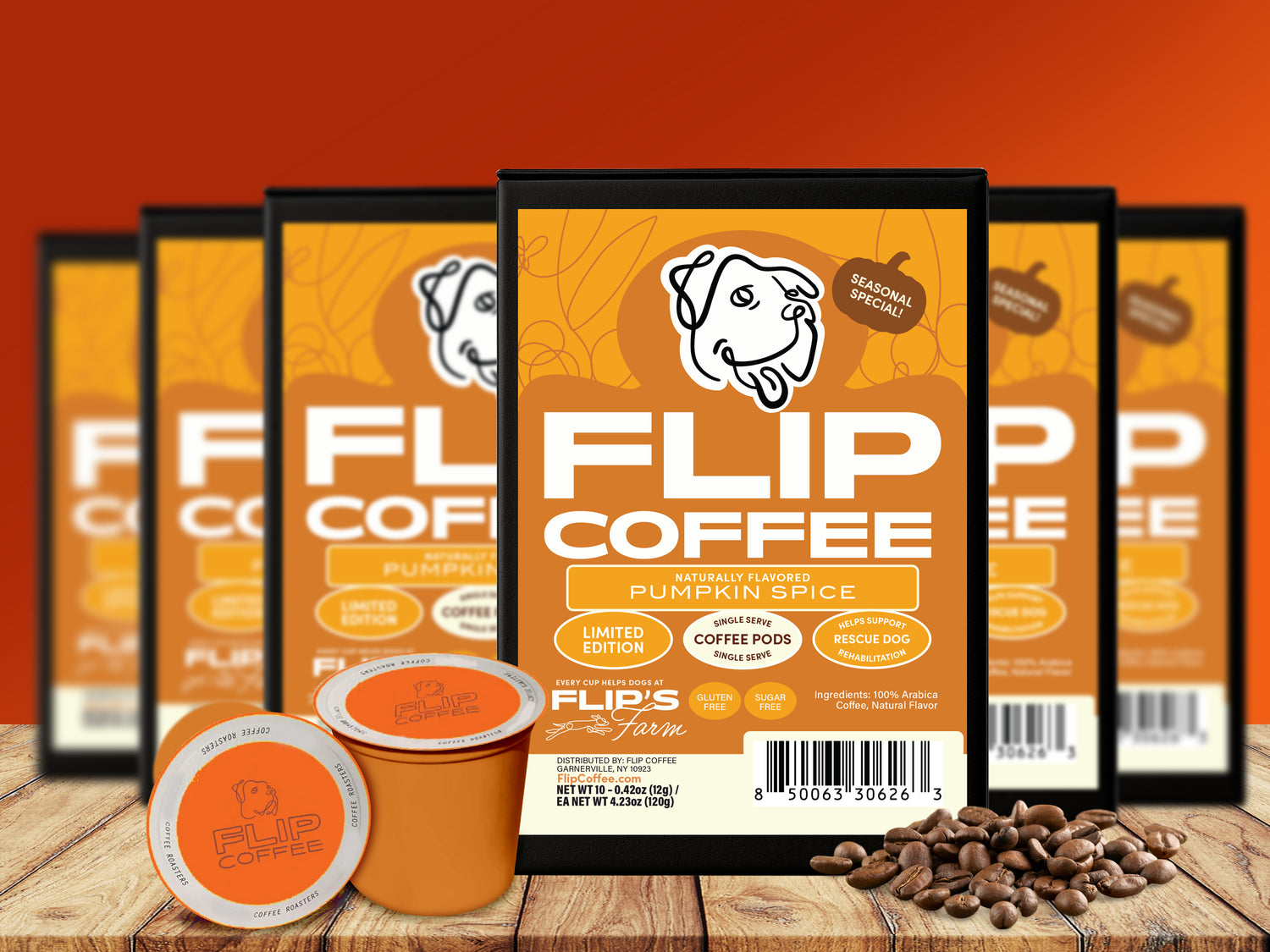 Pumpkin Spice Seasonal Coffee
