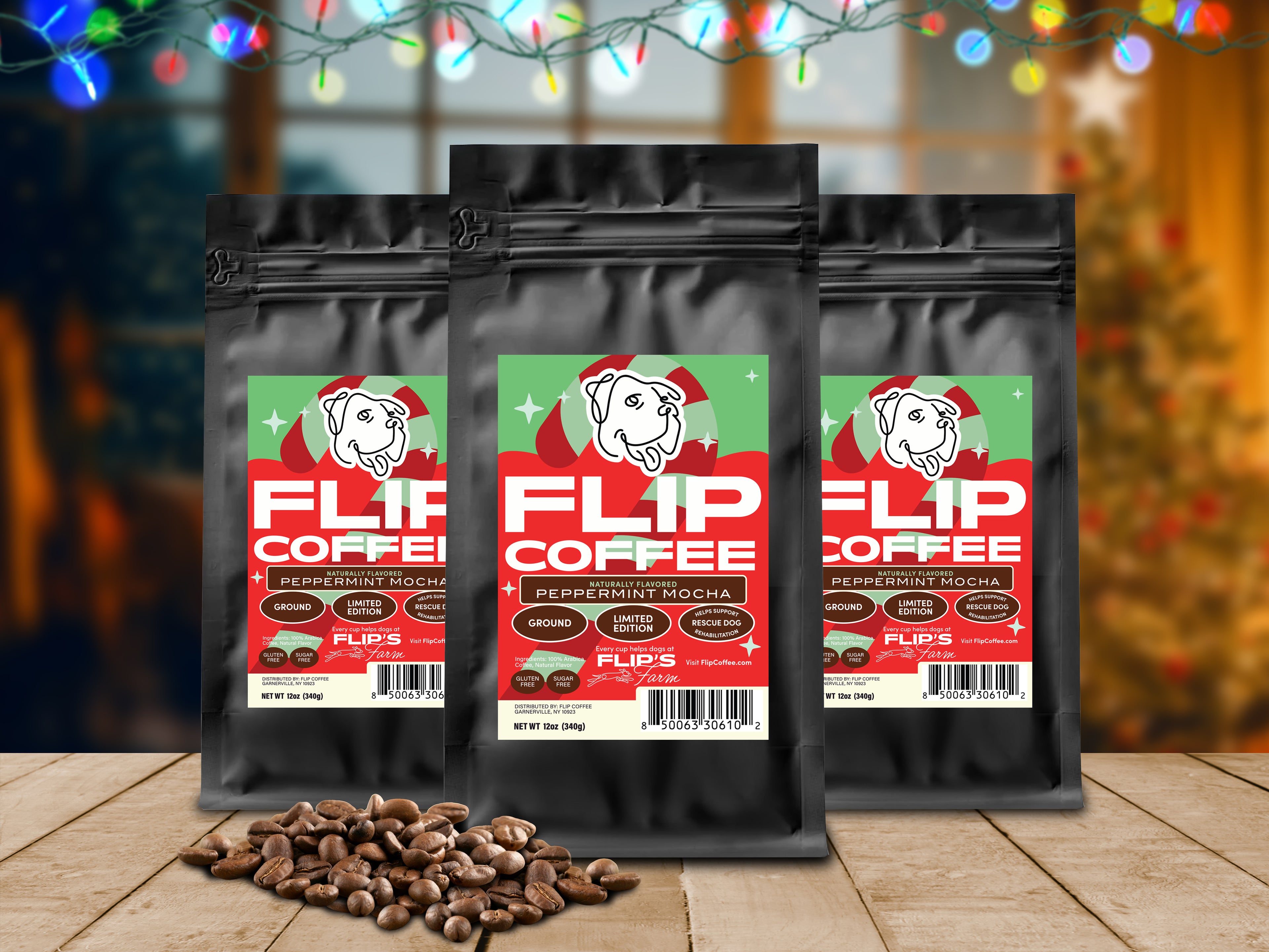 Peppermint Mocha - Ground 12 oz Coffee Bag