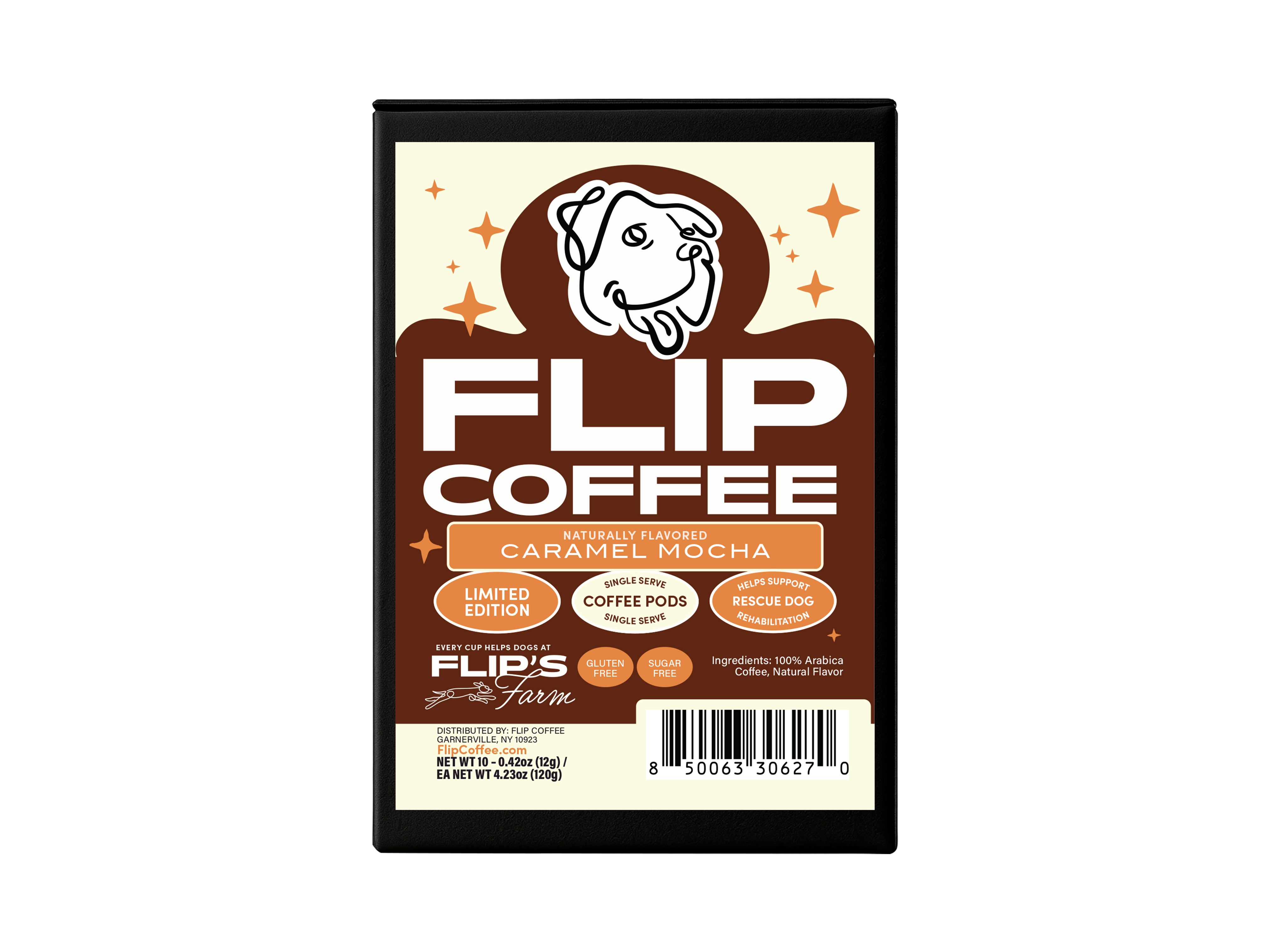 Caramel Mocha Single Serve Coffee Pods (Keurig compatible) – Flip