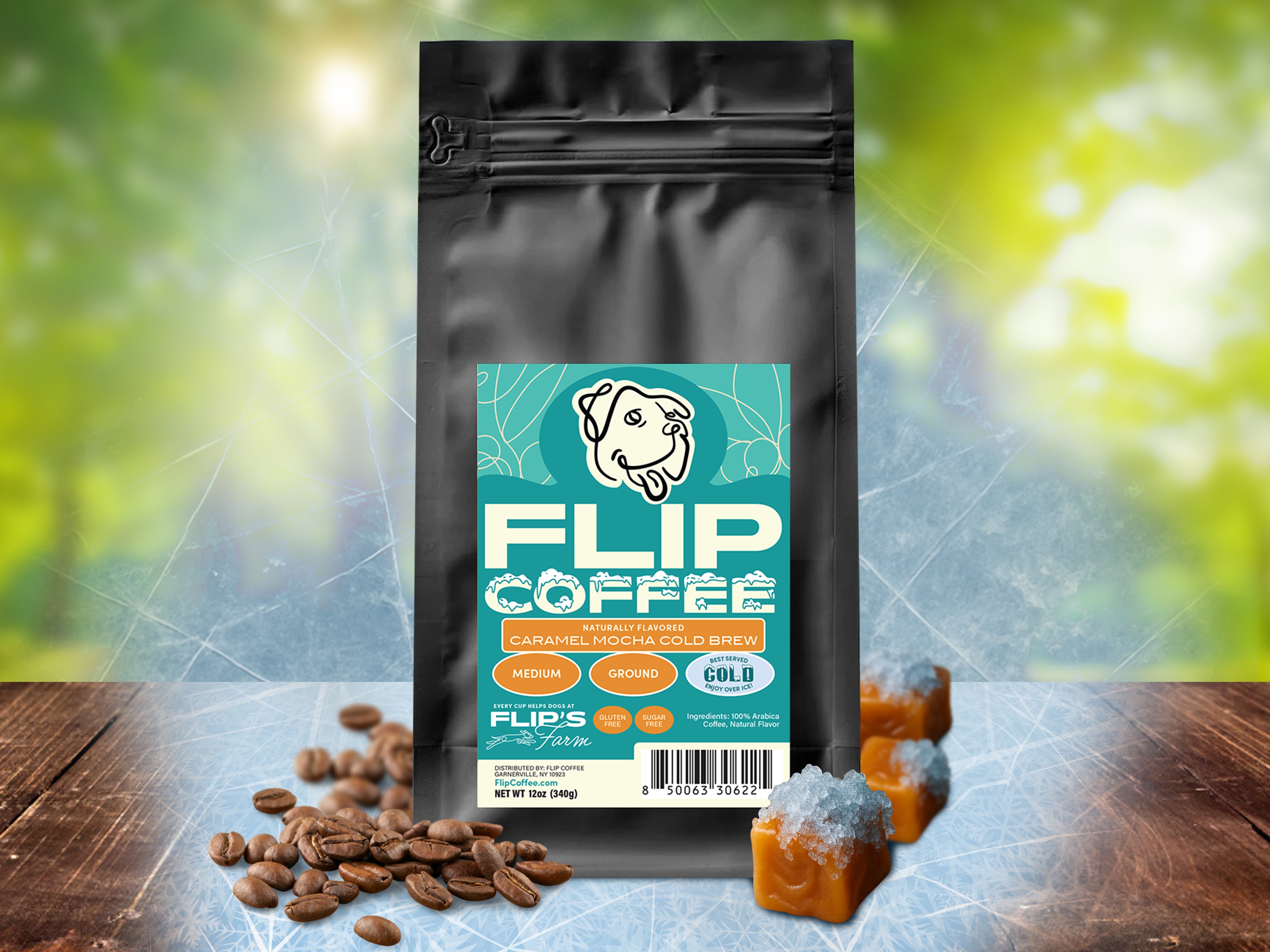 Caramel Mocha Cold Brew - Ground 12oz Coffee Bag