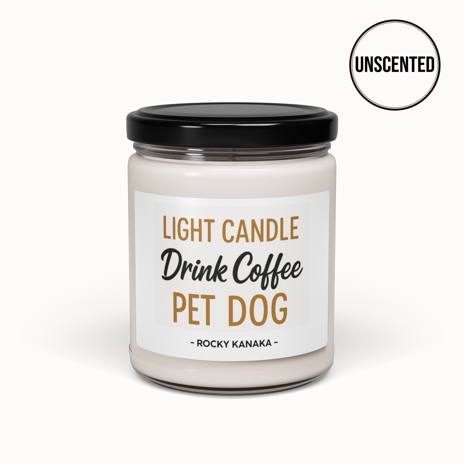 Drink Coffee Soy Candle