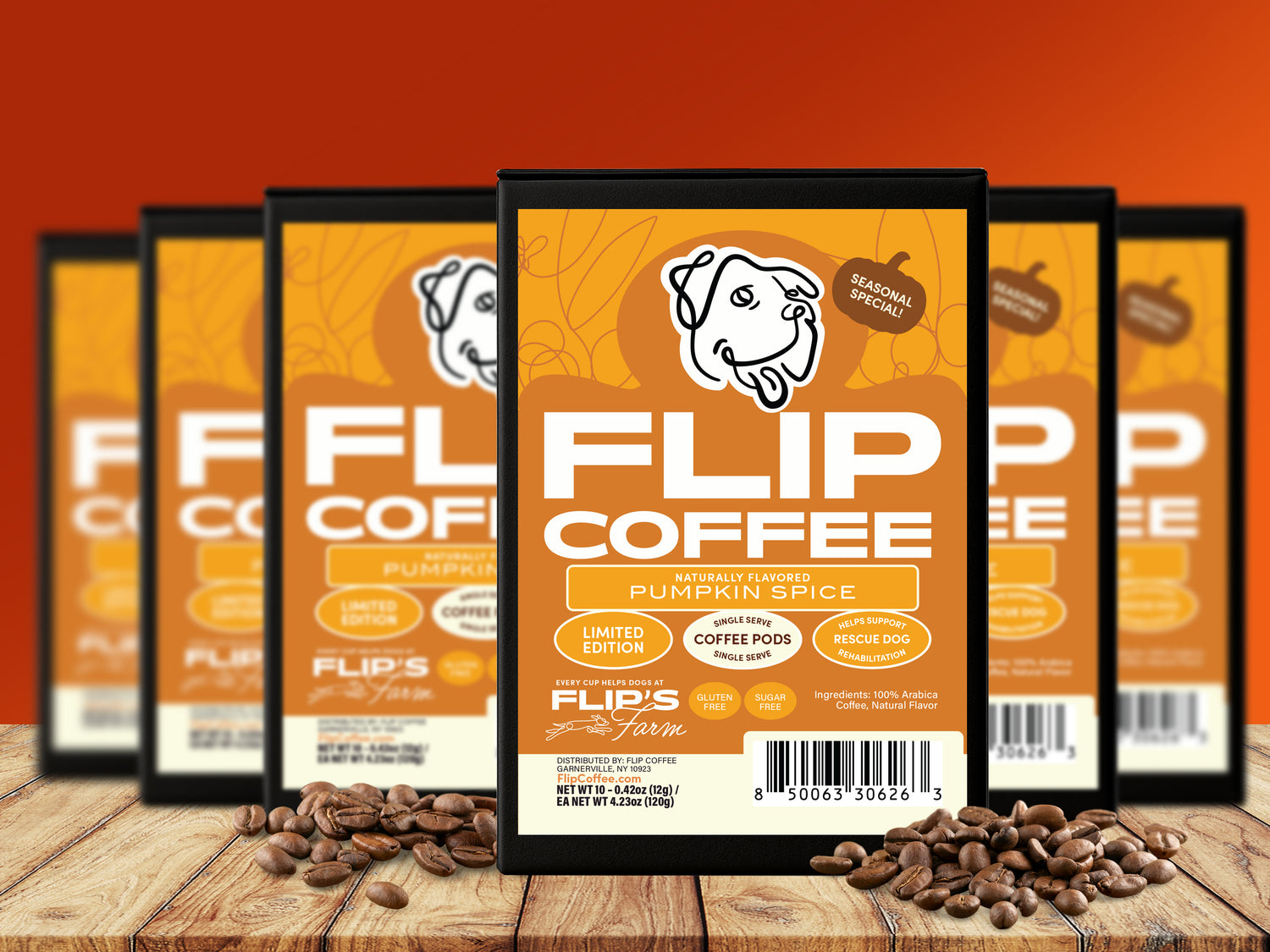 Pumpkin Spice Single Serve Coffee Pods (Keurig compatible)