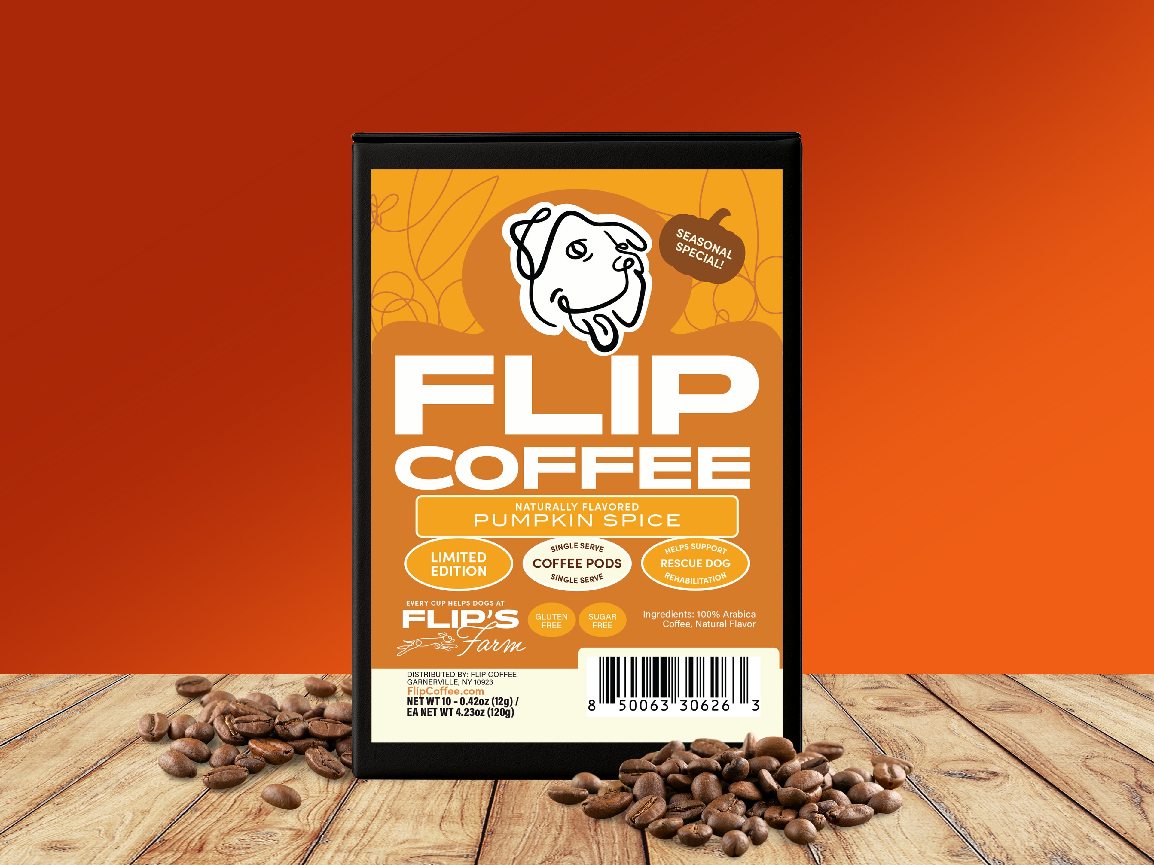 Pumpkin Spice Single Serve Coffee Pods (Keurig compatible)