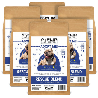 "Bolt" Rescue Roast - Ground 12oz Coffee Bag