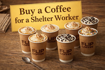 Buy a Coffee for a Shelter Worker!