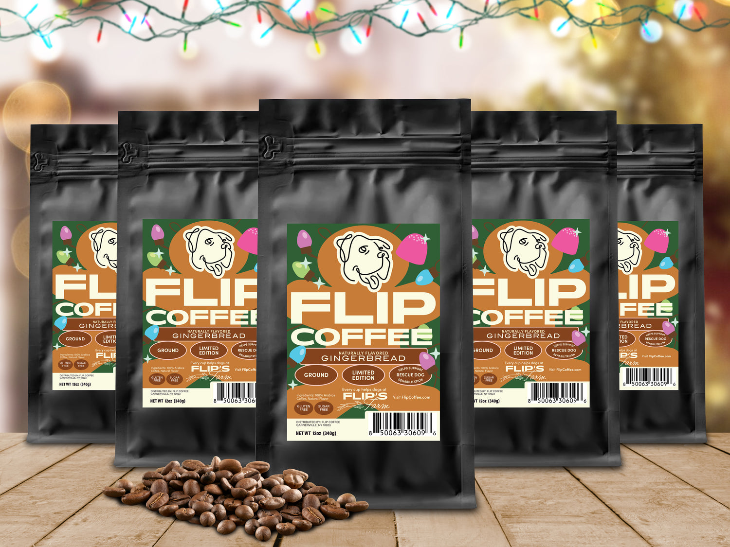 Gingerbread - Ground 12 oz  Coffee Bag